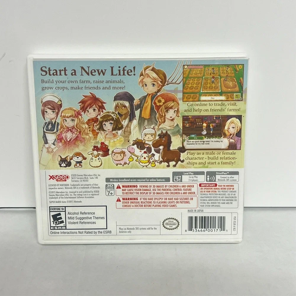 Story Of Seasons Nintendo 3DS Preowned -‎ CIB